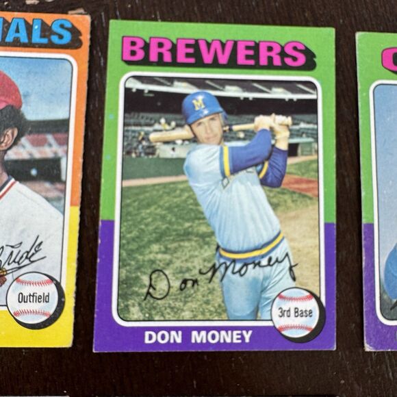 1975 Topps Baseball 12 Card Lot w Steve Carlton Cesar Tovar Mel Stottlemyre - Picture 3 of 13